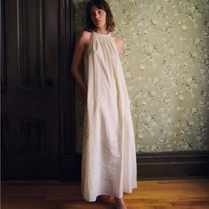 NWT Christy Dawn - The Chantelle Dress in Sunflower Jacquard.